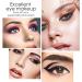 3-in-1 Waterproof Eyebrow Makeup Kit | Eyebrow Tattoo Pencil, Powder, and Eyeliner | Long-Lasting & Buildable | Dark Brown/Black | Includes 10 Stencils - Buy Online on GoSupps.com