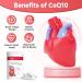 RindTi Coq10 150mg Heart Health Supplements with Vitamin E Energy Production Powerful Antioxidant 30 Capsules - Buy Online on GoSupps.com