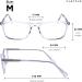 Buy Cantus Blue Light Glasses for Men & Women | Square Design Glare-Free Computer Glasses - SOEC 100 C3 - Buy Online on GoSupps.com