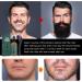 Beard Growth Kit for Men - Beard Roller, Oil, Balm, Styling Comb Set C - Perfect Birthday Father's Gift for Him - Buy Online on GoSupps.com