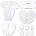 High Heel Pads Heel Grips for Ladies Shoes Too Big Heel Grips Liners Inserts Foot Care Kit to Prevent Blisters Anti-Slipping Shoe Cushion Transparent