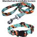 Mihqy Adjustable Dog Collar - Soft & Comfortable Bohemian Design for Small to Large Dogs - Geometric Floral Pattern - 25-40 cm Neck Size - Buy Online on GoSupps.com