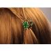 Yeshan Vintage Flower Design Mini Jaw Clips Set - Pack of 12 with Rhinestone and Crystal Detailing - Buy Online on GoSupps.com