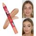Contouring Stick 6 Colors Highlighter Concealer Bronzer Stick Cream Bronzer Color Correction Contouring Makeup Face Nose Shading Stick for Parties Weddings 702 natural color - Buy Online on GoSupps.com