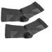 Ankle Compression Sleeves for Men & Women | Plantar Fasciitis Relief & Arch Support Socks | Black/White - Large/X-Large Pair - Buy Online on GoSupps.com
