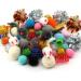 PietyPet 60 Pack Cat Toy Set: Spiral Springs, Sparkle Balls, Crinkle Balls, Mouse Toy, Springs, Pom Pom Balls - Buy Online on GoSupps.com