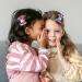 Patriotic Glitter Hair Bow Clips - Independence Day American Flag Hair Pins for Kids Girls - Buy Online on GoSupps.com