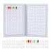 NMKL38 Nail Display Chart - 180 Colors Nail Gel Polish Organizer with 240 False Nail Tips | Salon Supplies & Painting Practice Book (Marble - Buy Online on GoSupps.com