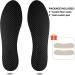 Carbon Fiber Insoles 2 Pcs 1mm Full Length Rigid Inserts for Sports | V.Step Stiffener Insole for Men & Women | Foot Support | Black | 285mm - Buy Online on GoSupps.com
