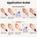 RARJSM No Wipe 3D Nail Art Sculpture Gel Clear Nail Charms Rhinestone Glue 3D Nail Craving Gel Polish Painting Drawing Sculpting Gel UV LED Curing Requires DIY Designs Nail Decoration Manicure - Buy Online on GoSupps.com