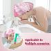 Arqumi Waterproof Double-Layer Shower Cap with Ribbon Bow - Pink - 1PCS - Buy Online on GoSupps.com
