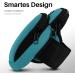 Moex Jogging Cell Phone Bag for iPhone 14 Pro - Lightweight Neoprene Arm Holder with 2 Compartments - Perfect Sports Running Bracelet - Blue - Buy Online on GoSupps.com