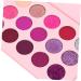 TOVINANNA 15 Woman Eyeshadow Compact Glitter Eyeshadow Colorful Eyeshadow Makeup Palette Purple - Buy Online on GoSupps.com