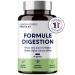 DIGESTION FORMULA | Digestion Transit Constipation Colon Detox | Fennel Caraway Green Anise Licorice Charcoal Melissa | 60 Capsules | Food Supplement | Made in France
