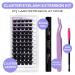 Premium Eyelash Extension Set - Cluster Lashes for DIY Lash Application | Long-lasting Lash Bond & Hold - Buy Online on GoSupps.com