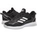adidas Men's Icon 7 Turf Baseball Shoe 12 - Black/White/Silver Metallic - Buy Online on GoSupps.com