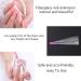 Bebochoi 200 pcs Silk Fiberglass Nail Extensions Set with 2 Tweezers | Nail Art Accessories for Salon & Home Use - Buy Online on GoSupps.com