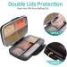 Large Travel Pill Organizer | Moisture-Proof Vitamin Case | 8 Compartment Airtight Pill Box | Fullicon Grey Holder for Vitamins & Medications - Buy Online on GoSupps.com