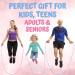 Kids Adjustable Beaded Jump Rope Set - Pain-Free Fun for All Ages - Ideal Party Gift for Boys and Girls - Pink & Blue - 2 Pack - Buy Online on GoSupps.com