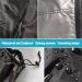Wheelchair Cover | Mobility Scooter Cover Wheelchair Dust Cover | Waterproof Wheelchair Protection Cover | Wheelchair & Scooter Storage Protective Cover (115x75x130cm Black) 115x75x130cm Black - Buy Online on GoSupps.com