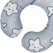 Baby Car Seat Travel Neck Pillow - Infant Head Support Cushion for Stroller & Car Seat - Cute Cartoon Design - Soft U-shaped Protector Pillow - 1pc Fox + 1pc Star - Buy Online on GoSupps.com