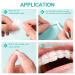 10 Boxes of AnnHua Orthodontic Wax for Braces - 50 Strips in 10 Flavors Ideal for Wire Brackets - International Shipping Available - Buy Online on GoSupps.com