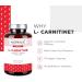 L-Carnitine High Strength Supplement | Vegan Capsules with Green Tea & Black Pepper | 120 Capsules by Nutralie - Buy Online on GoSupps.com