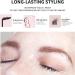 Eyebrow Wax - Waterproof Clear Brow Gel - Clear Brow Styling Wax for Brows Eyebrow Shaping Wax for Lamination Effect Eyebrow Makeup Thaely - Buy Online on GoSupps.com