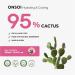 ONSOI 95% Aloe Vera Gel & Cactus Soothing Gel - Sunburn Relief & Hydrating Treatment (2PK) | International Shipping Available - Buy Online on GoSupps.com