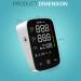Buy Blood Pressure Monitor - Digital BP Monitor with Adjustable Cuffs | 2x120 Reading Memory & Large LED Display | Fast International Shipping - Buy Online on GoSupps.com