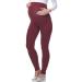 Be Mammy Women's Maternity Long Leggings 02 3XL Claret