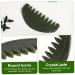 FRCOLOR 3-Piece Portable Jade Comb Set | Natural Jade Massage Tool for Facial & Head Care | Gua Sha Wide Tooth Scraper - Buy Online on GoSupps.com