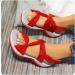 Women's Orthopedic Arch Support Comfy Sandals - Reducing Pain, Open Toe, Adjustable Ankle Strap - Size 8 - Buy Online on GoSupps.com