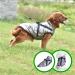 Shop Waterproof Dog Vests & Coats | Warm Soft Winter Dog Harness in 9 Colors - 3XL Silver - Buy Online on GoSupps.com