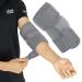 Vive Elbow Brace - Tennis Compression Sleeve - Wrap for Golfers Bursitis Left or Right Arm - Tendonitis Support Strap for Golf Men and Women - Epicondylitis and Sports Recovery (Gray Standard) Gray Standard