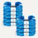 ALETO Pack of 9 Refill Foil Rings Refill Bag Compatible Refill Cash for Litter Genie XL & LitterLocker Fashion & LitterLocker & LitterLocker II & LitterLocker