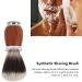 Premium Nylon Shaving Brush with Wooden Handle for Men | Men's Hairdressing Salon Essential - International Shipping Available - Buy Online on GoSupps.com
