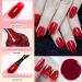 Red Nail Polish - Jelly Brown Red Nail Polish - Dark Red Air Dry Breathable Jelly Style Nail Varnish - Vegan Base Natural Nail Polish Long Lasting Air Dry No Need UV Nail Art - Buy Online on GoSupps.com