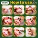 Needle Felting Starter Kit for Beginners - Piggy Design | Wool Roving, Needles, Foam Mat & Instructions Included - Buy Online on GoSupps.com