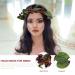 Lurrose Red Floral Crown Headband - Artificial Berry Wreath for Weddings Festivals & Parties - Buy Online on GoSupps.com