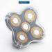 5D Electric Shaver Replacement Heads - 5 Blades Upgrade Version with Blade Cover and Cleaning Brush - Gold - Buy Online on GoSupps.com