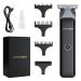 Barberboss Grooming Kit for Men: Hair and Beard Trimmer with 4 Guide Combs Cordless Men s Hair Clippers Comprehensive Haircut Set for Men