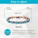 Yinox Magnetic Therapy Arthritis Copper Bracelet for Women - Stylish Relief for Wrist Pain with Turkish Turquoise (3500 Gauss) - Buy Online on GoSupps.com