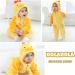 Doladola Baby Chick Hooded Onesie | Infant Pajamas Romper 3-6 Months - Buy Online on GoSupps.com