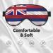 Buy Hawaii Flag Eye Mask - Soft Adjustable Sleeping Mask for Men & Women | International Shipping - Buy Online on GoSupps.com