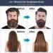 Vikicon Beard Glades for Men - Quick Heating Mini Electric Beard Brush Comb | Anti-Frizz Negative Ion Styling Device (Blue) - Buy Online on GoSupps.com
