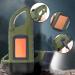 Simpeak 2-Pack Solar Hand Crank Flashlight Set - Emergency LED Survival Torch with Quick Snap Carabiner - Perfect for Outdoor Sports - Green - Buy Online on GoSupps.com
