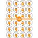 PRECUT Monster 4th Birthday Edible Cupcake Toppers - Monster Numbers Theme Premium Thickness SWEETENED VANILLA - wafer card disc cake decorations (Pack of 12) - Buy Online on GoSupps.com