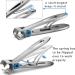 Nail Clippers Set - Professional Toenail and Fingernail Clippers for Thick Nails - Men and Women Friendly - Buy Online on GoSupps.com