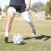 OEBLD Unisex Single Leg 3/4 Compression Tights - Black/White Basketball Leg Sleeve (Right, Short) Medium - Buy Online on GoSupps.com
